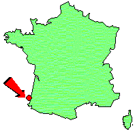 Situation d'Ondres sur la carte de France