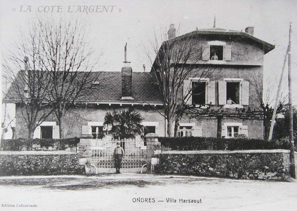La maison Harsaut vers 1900