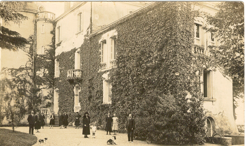 Le château de la Roque vers 1930-1940